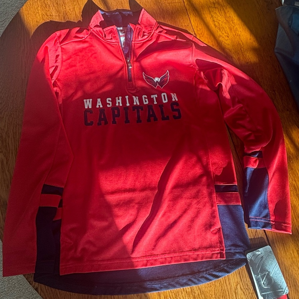 Washington Capitals NHL Youth Quarter Zip